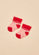 Cherry Red/Peach