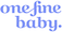 one fine baby logo