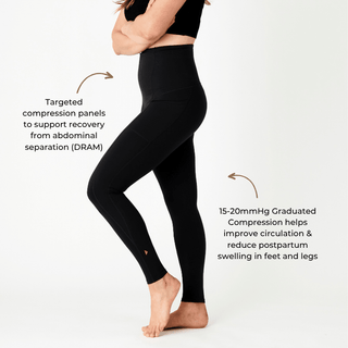 The Restorer Glide Postpartum Recovery Legging - TheRY