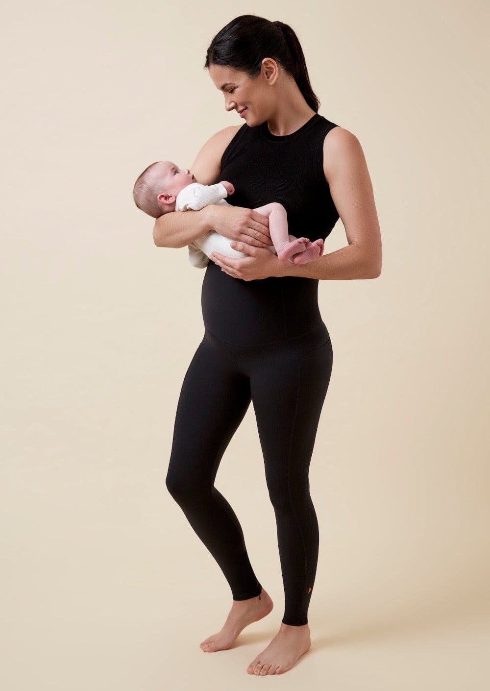 Postnatal Compression Leggings Maternity Support Leggings