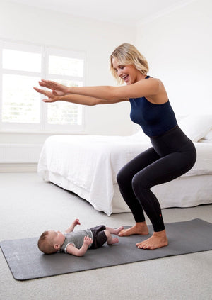 Postpartum Leggings  Postnatal Active Wear Recovery & Support – BABYGO
