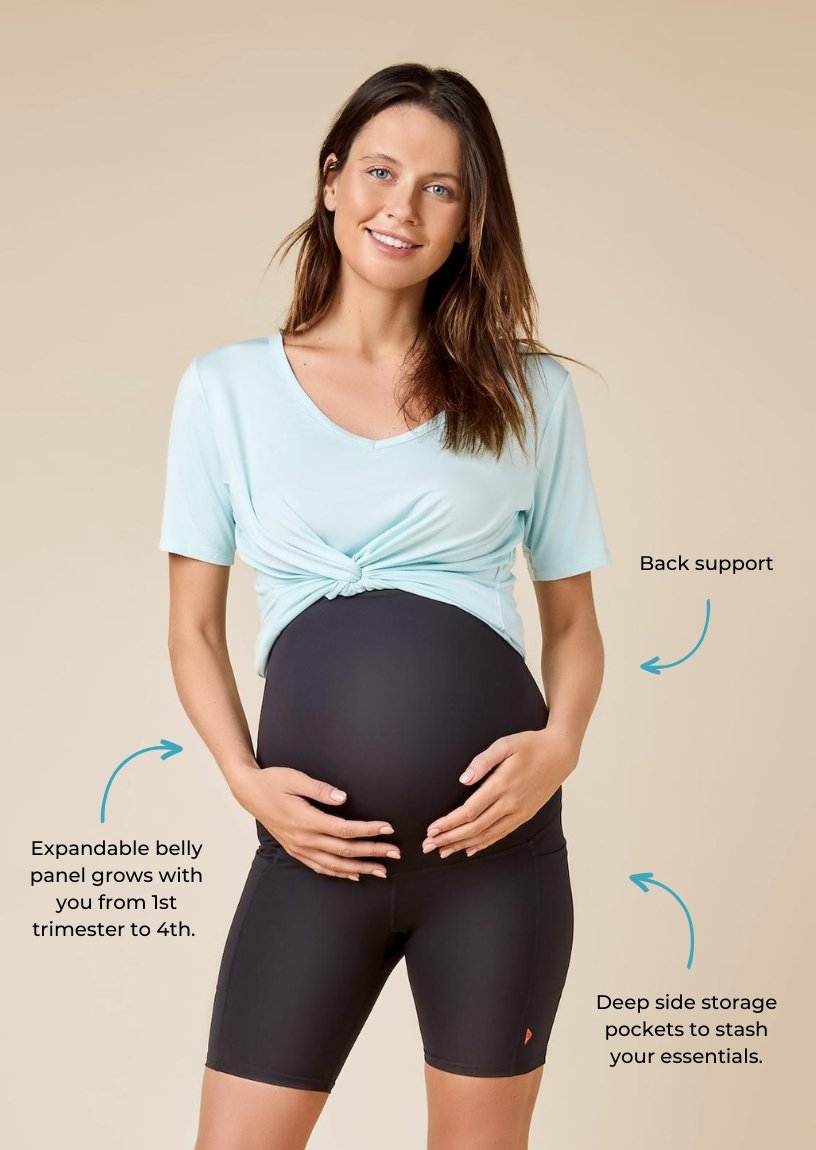 The Saviour Maternity Compression Short - TheRY